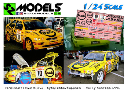 Ford Escort Cosworth Gr.A Kytolehto Rallye Sanremo 1996