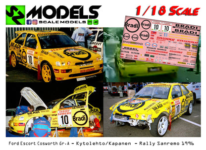 Ford Escort Cosworth Gr.A Kytolehto Rallye Sanremo 1996