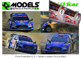 Ford Puma Rally 1 Tanak Loubet Chile 2023