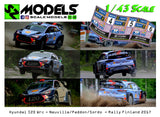 Hyundai I20 Wrc Plus Neuville Paddon Sordo Finland 2017
