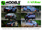 Hyundai I20 Wrc Plus Neuville Paddon Sordo Finland 2017