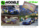 Subaru Impreza Wrc Burns/Kankkunen Sanremo 1999