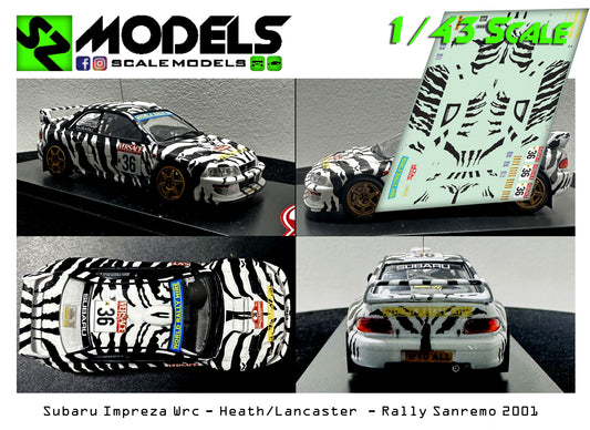 Subaru Impreza Wrc Heath Sanremo 2001