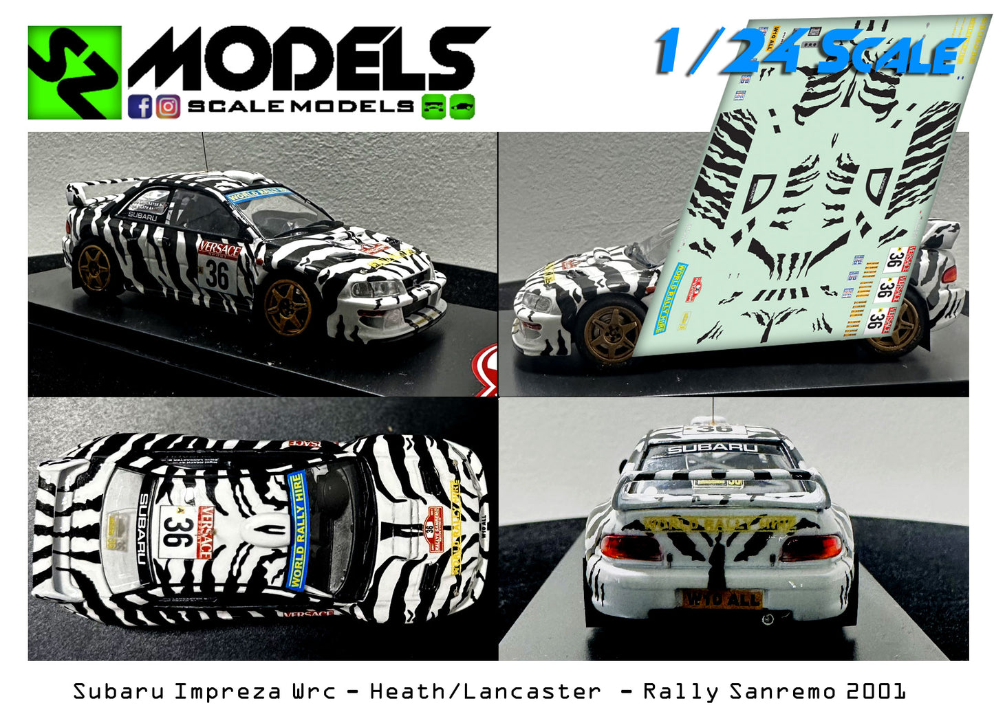 Subaru Impreza Wrc Cunico San Remo 1999