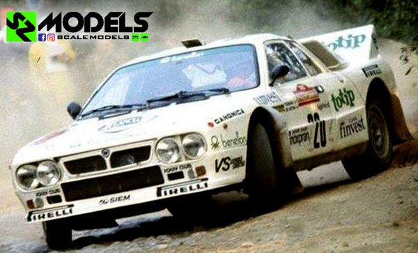 Lancia 037 Gr.B Evo I Benetton Tognana Rally di Sanremo 1983