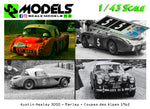 Austin Healey 3000 Morley Coupe des Alpes 1962