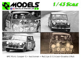 BMC Mini Cooper S Aaltonen Rallye 3 Cities-Stadte 1965