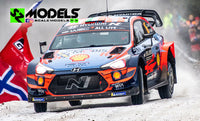 Hyundai I20 Wrc Plus Neuville Tanak Breen Sweden 2020