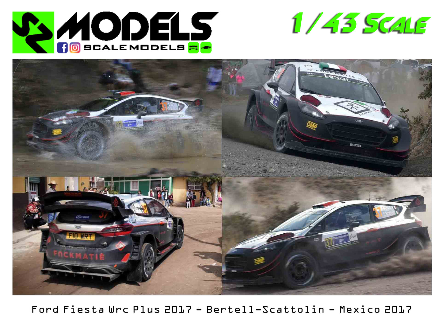 Ford Fiesta Wrc Plus Bertelli Mexico 2017