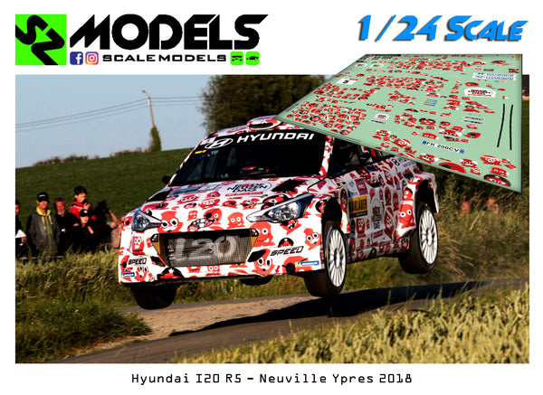 Hyundai I20 R5 Neuville Ypres Rally 2018