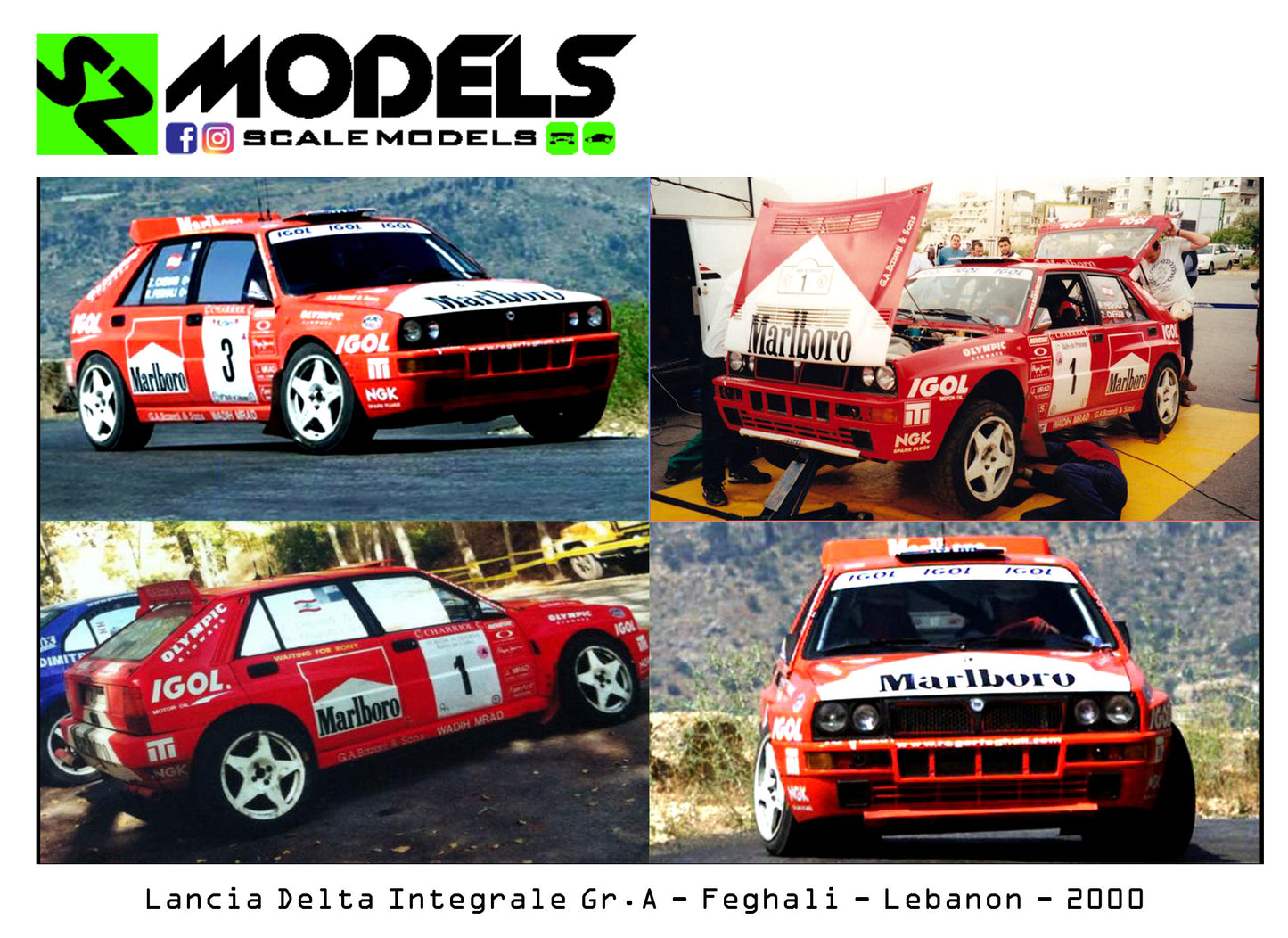 Lancia Delta Integrale Gr.A Feghali Lebanon 2000