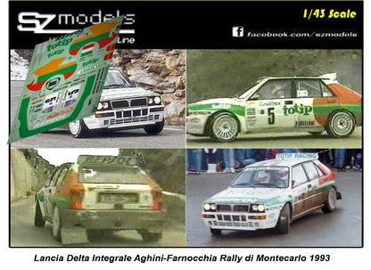 Lancia Delta Integrale Gr.A Aghini Montecarlo 1993