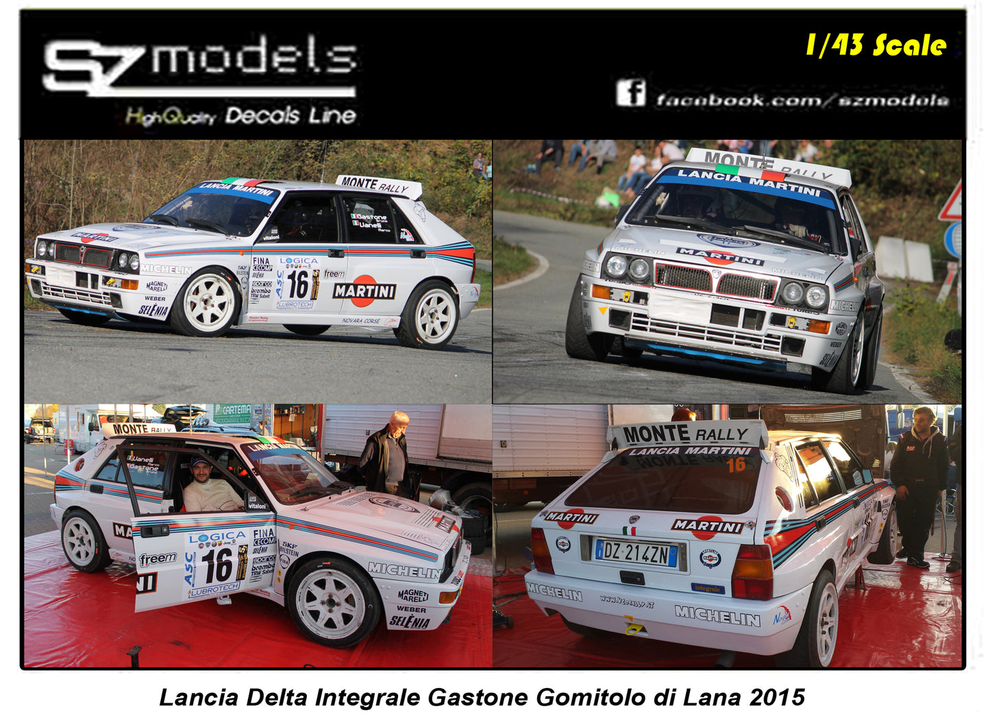 Lancia Delta Integrale Gr.A Gastone Gomitolo di Lana 2015