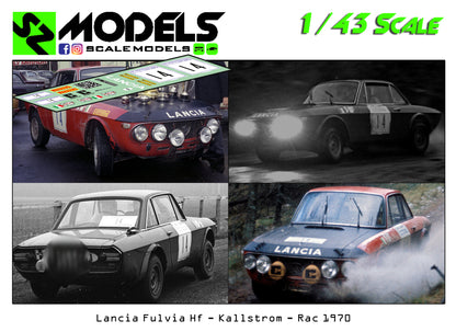 Lancia Fulvia Hf Kallstrom Rally Rac 1970