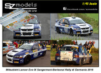 Mitsubishi Lancer Evo IX Gr.N Sangermani Deutchland Rally 2015