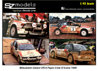 Mitsubishi Galant Vr4 Gr.A Tauziac 1990 Cote d'Ivoire Rally
