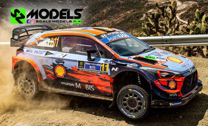 Hyundai I20 Wrc Plus Neuville Tanak Sordo Mexico 2020