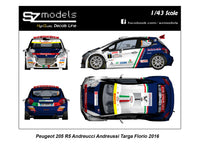 Peugeot 208 T16 R5 Andreucci Targa Florio 2016
