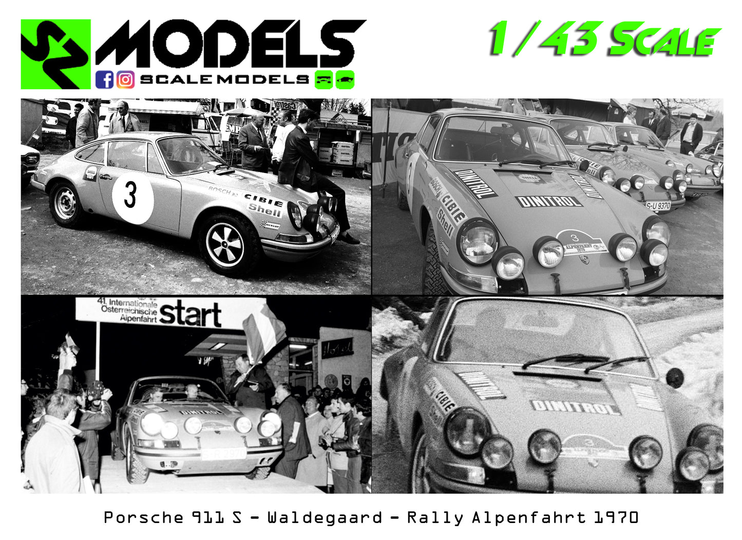 Porsche 911 S Waldegaard Alpenfahrt 1970