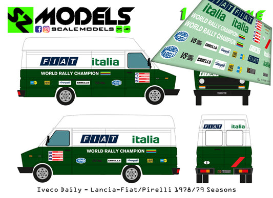 Iveco Daily Lancia Fiat Italia Pirelli 1978-1980 Seasons