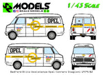 Bedford Blitz Assistenza Opel Conrero Seasons 1979/82
