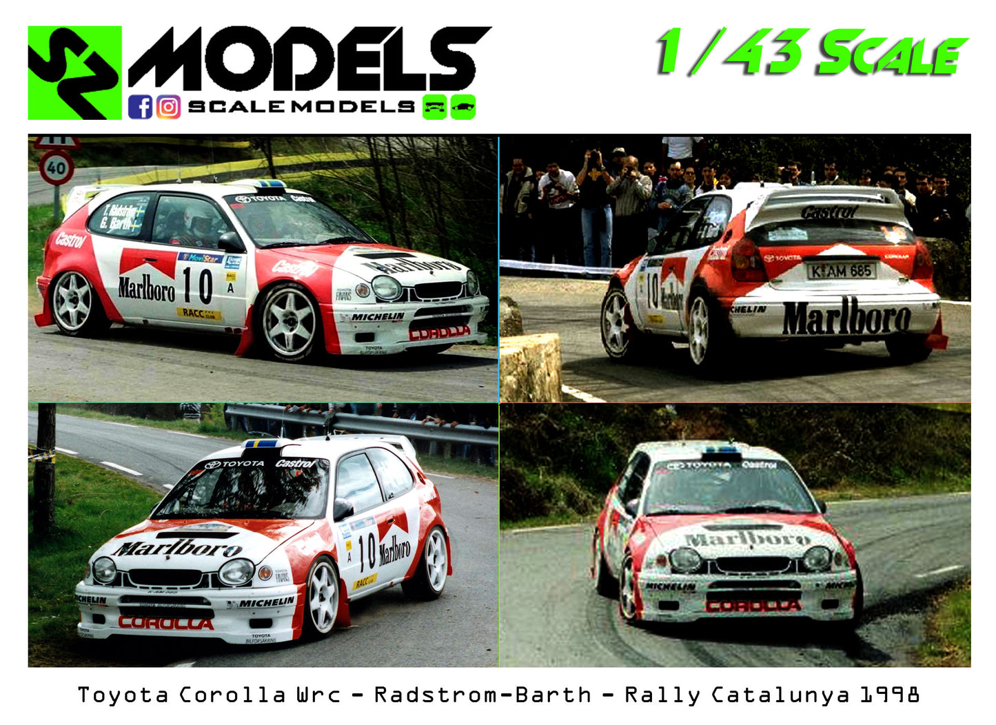 Toyota Corolla Wrc Radstrom Catalunya 1998