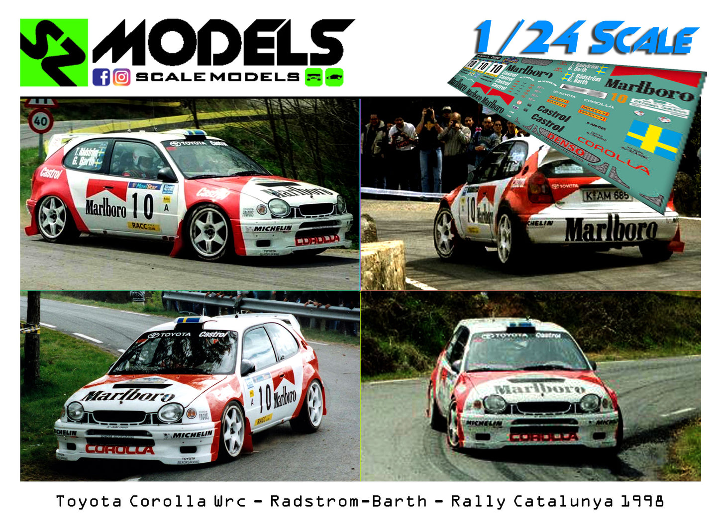 Toyota Corolla Wrc Radstrom Catalunya 1998