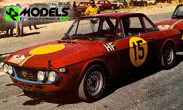 Lancia Fulvia Hf Andersson Rally Race Spain 1967