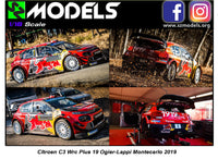 Citroen C3 Wrc Ogier Lappi Montecarlo 2019