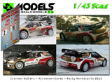 Citroen Ds3 Wrc Hirvonen Sordo Montecarlo 2013