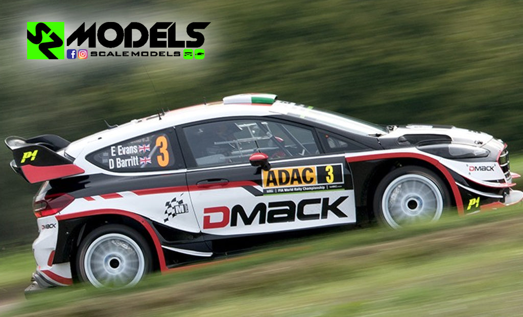 Spark 1⁄43 Ford Fiesta WRC 1/43 Ford Fiesta WRC 2017 E.エバンス 優勝