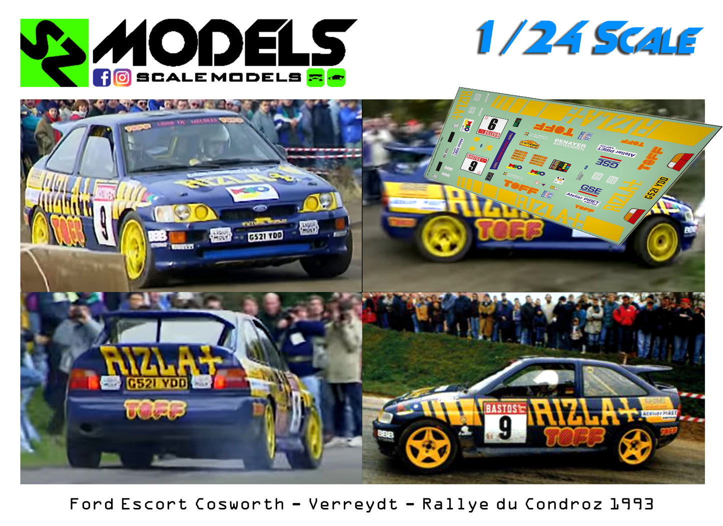 Ford Escort Cosworth Gr.A Verreydt Condroz 1993