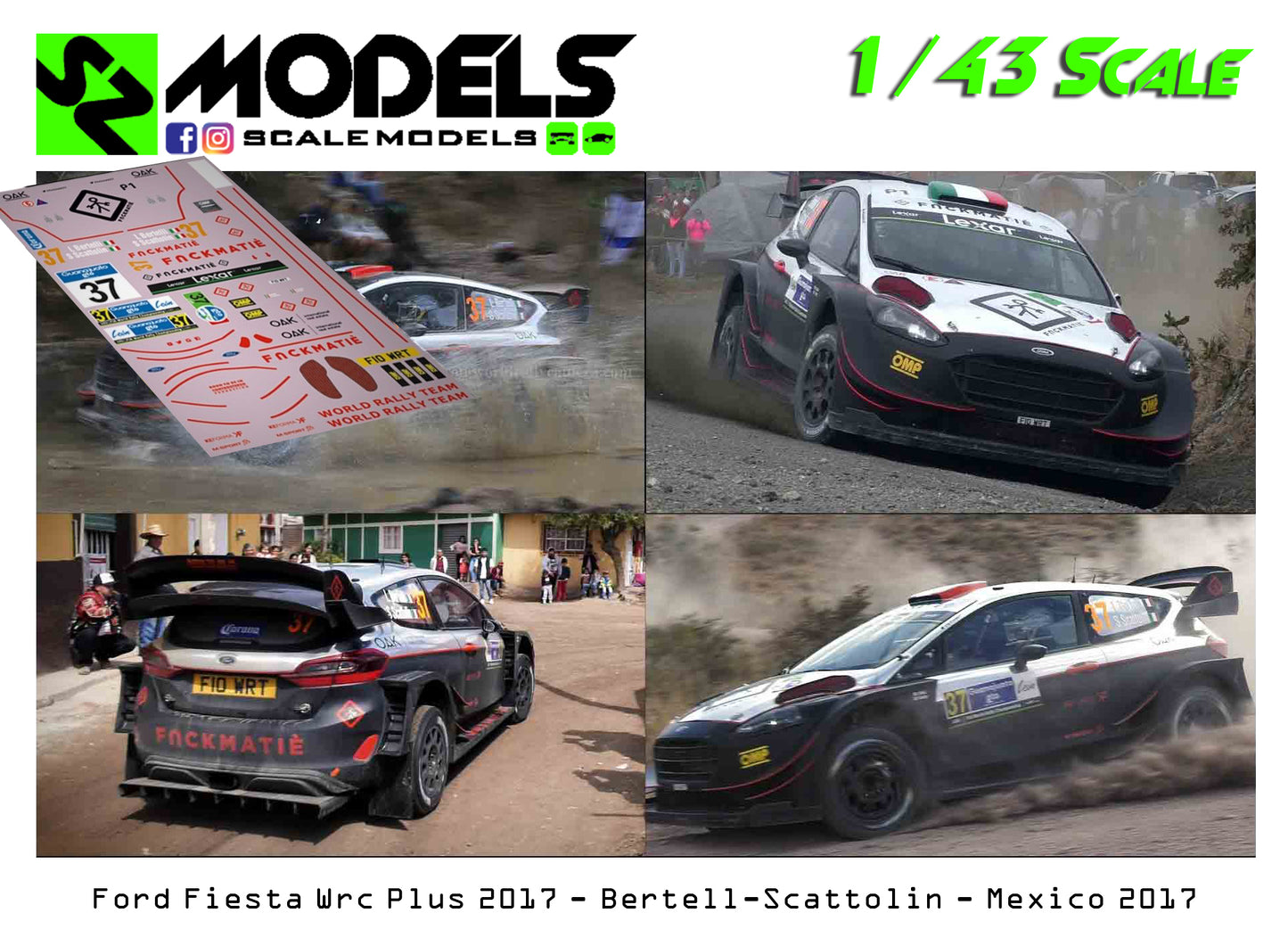Ford Fiesta Wrc Plus Bertelli Mexico 2017