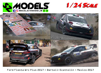 Ford Fiesta Wrc Plus Bertelli Mexico 2017
