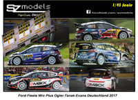 Ford Fiesta Wrc Plus Ogier Tanak Evans Deutchland 2017