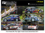 Ford Fiesta Wrc Plus Ogier Tanak Evans Deutchland 2017