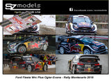 Ford Fiesta Wrc Plus Ogier Evans Montecarlo 2018