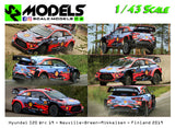 Hyundai I20 Wrc Plus Neuville Breen Mikkelsen Finland 2019