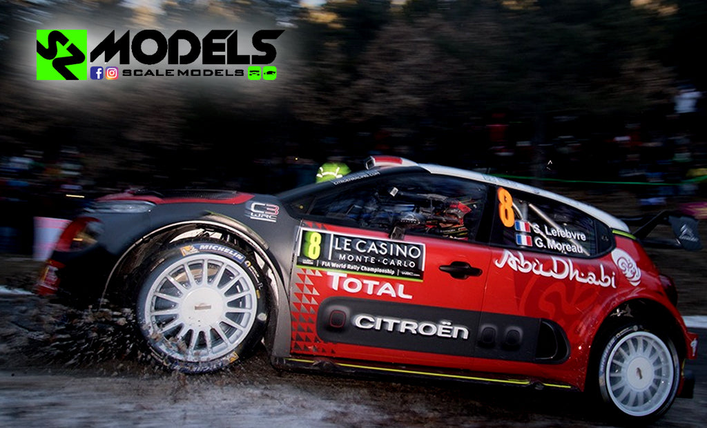 Citroen C3 Wrc Meeke Lafebvre Montecarlo 2017
