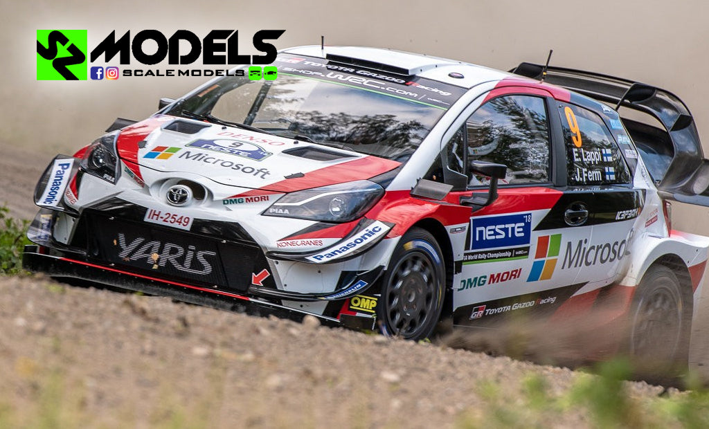 Toyota Yaris Wrc Plus Latvala Tanak Lappi Finland 2018
