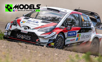 Toyota Yaris Wrc Plus Latvala Tanak Lappi Finland 2018