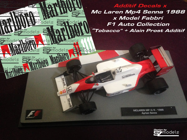 Mc Laren Honda Mp4 Senna Prost 1988