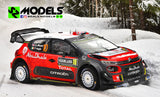 Citroen C3 Wrc Meeke Breen Ostberg Sweden 2018