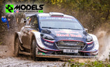 Ford Fiesta Wrc Plus Ogier Evans Suninen Wales 2018