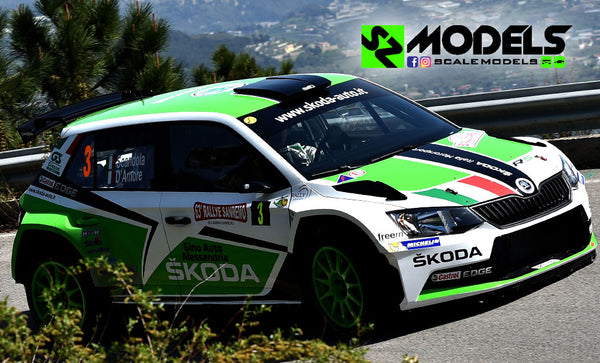 Skoda Fabia R5 Scandola Rally di Sanremo 2016