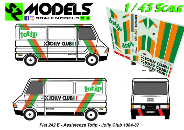 Fiat 242 E Totip Jolly Club 1984/89