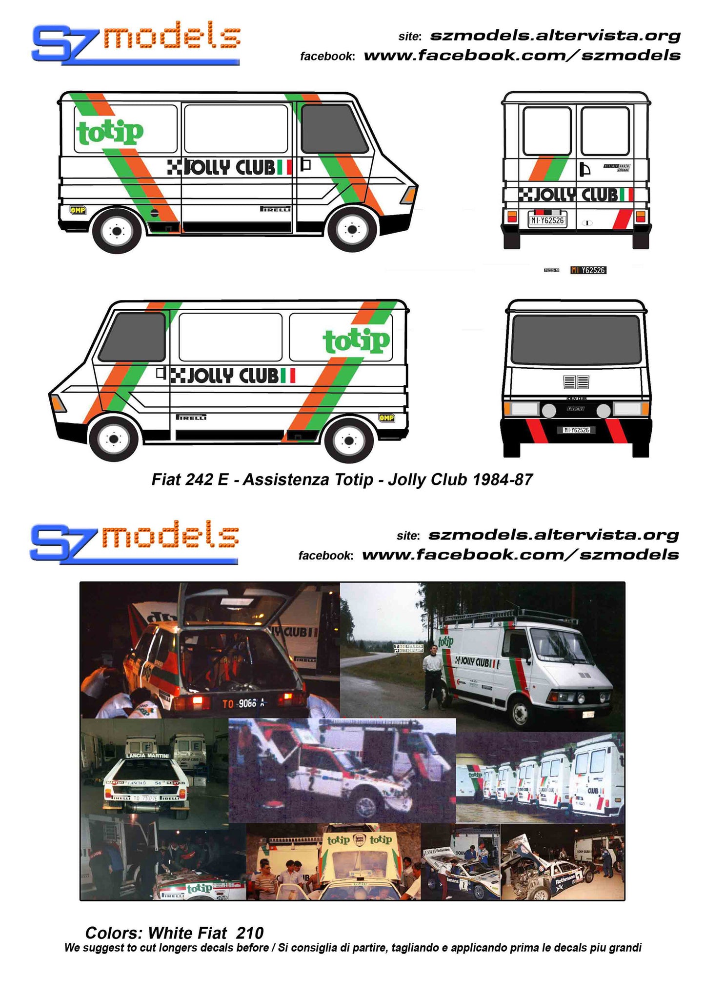 Fiat 242 E Totip Jolly Club 1984/89
