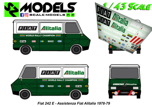 Fiat 242 E Fiat Alitalia 1978/79