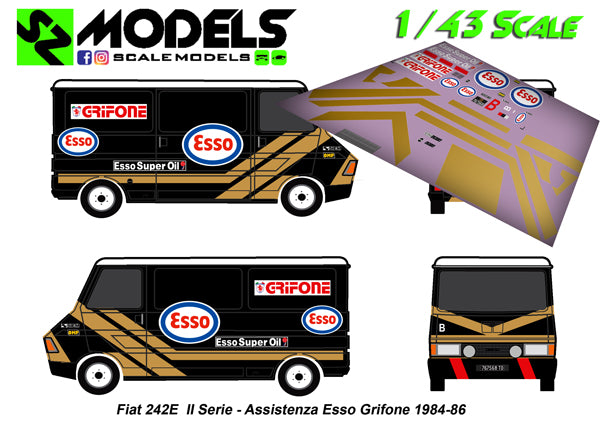 Fiat 242 E Lancia Esso Grifone 1985/86