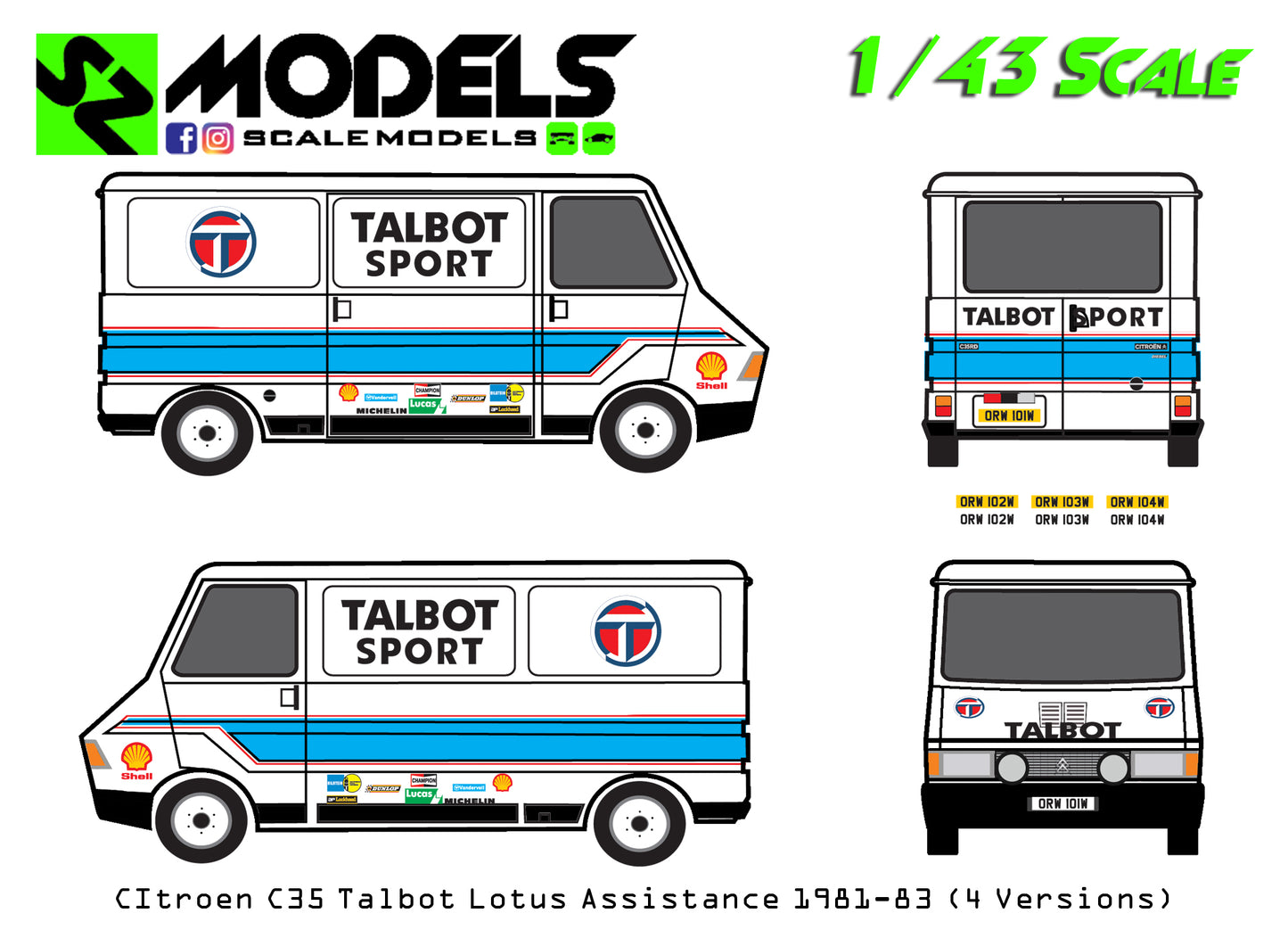Citroen C35 Talbot Lotus 1980/82